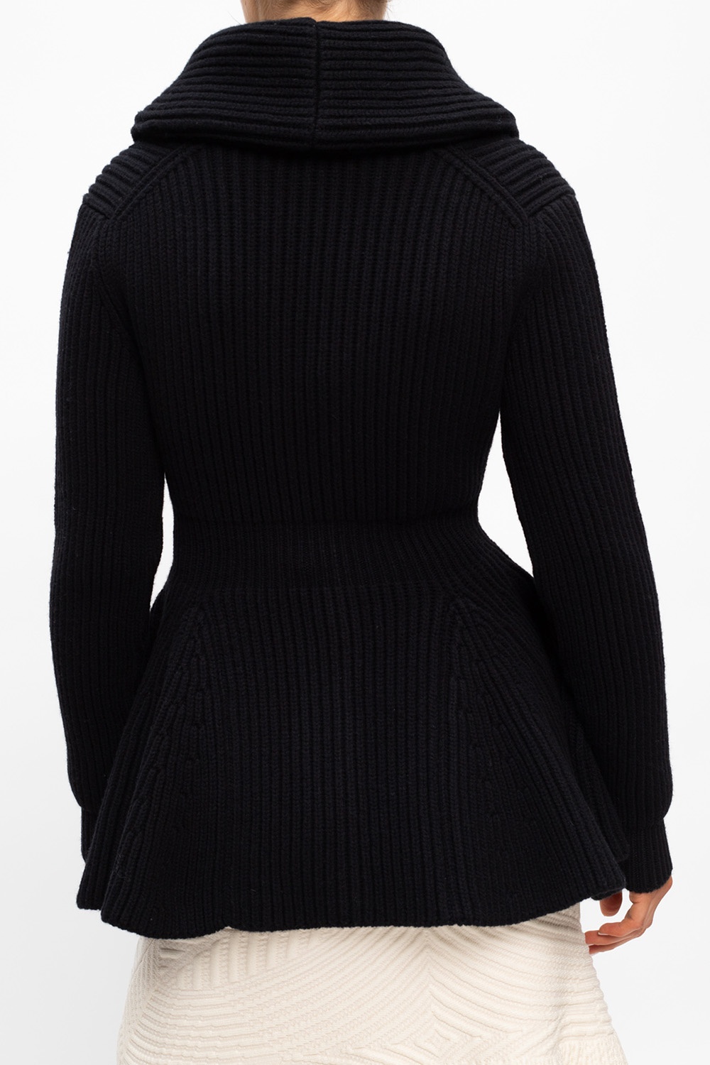 Alexander McQueen Rib-knit cardigan | Women's Clothing | IetpShops